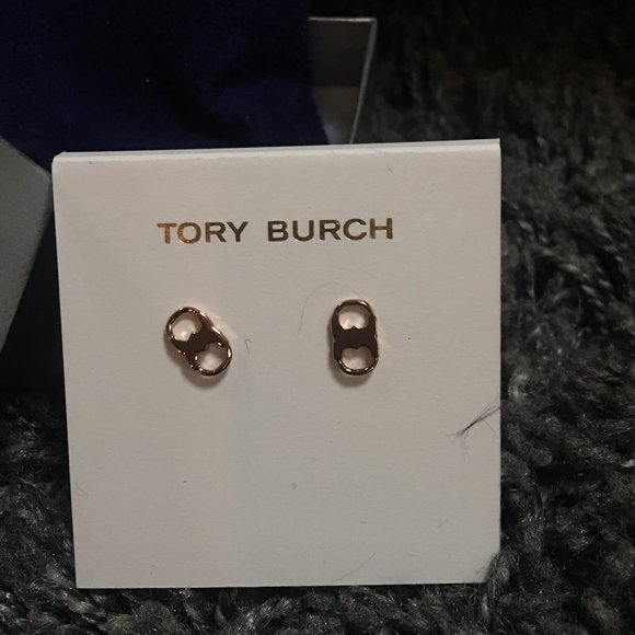 Tory Burch~ TWO PAIRS~ Gemini Link Stud Ear… - Picture 2 of 10